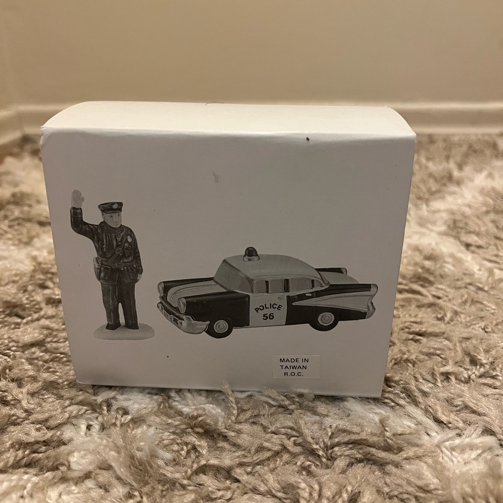 Department 56 Snow Village “Calling All Cars” - Picture 2 of 2